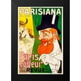thumbnail image 2 of Saunier, J. 11x14 Black Modern Framed Museum Art Print Titled - Parisiana / Paris voyeur, 2 of 5