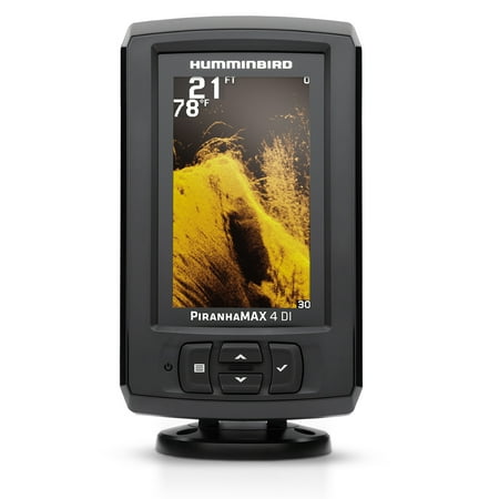 Humminbird 410160-1 PiranhaMax 4 DI Fishfinder w/ Down Imaging