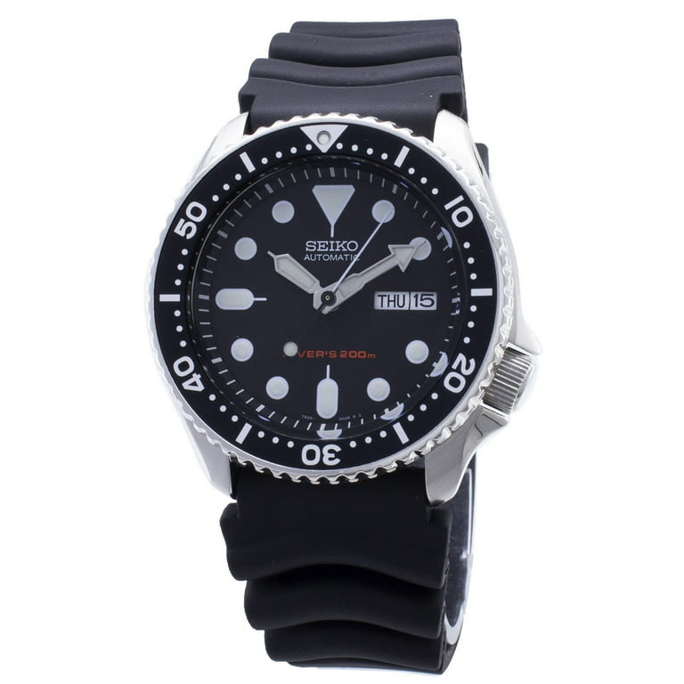 udvikle Lamme klatre Seiko Automatic Diver SKX007 SKX007K1 SKX007K Rubber Band Men's Watch -  Walmart.com