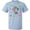 AE-Light Blue, variant on Fort Myers Florida Cute Swimming Manatee T-Shirt