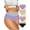 Multi-color, variant on MEIYATING Women's High Waisted Cotton Underwear Tummy Control Panties Comfort Postpartum Full Coverage 5 Pack Briefs