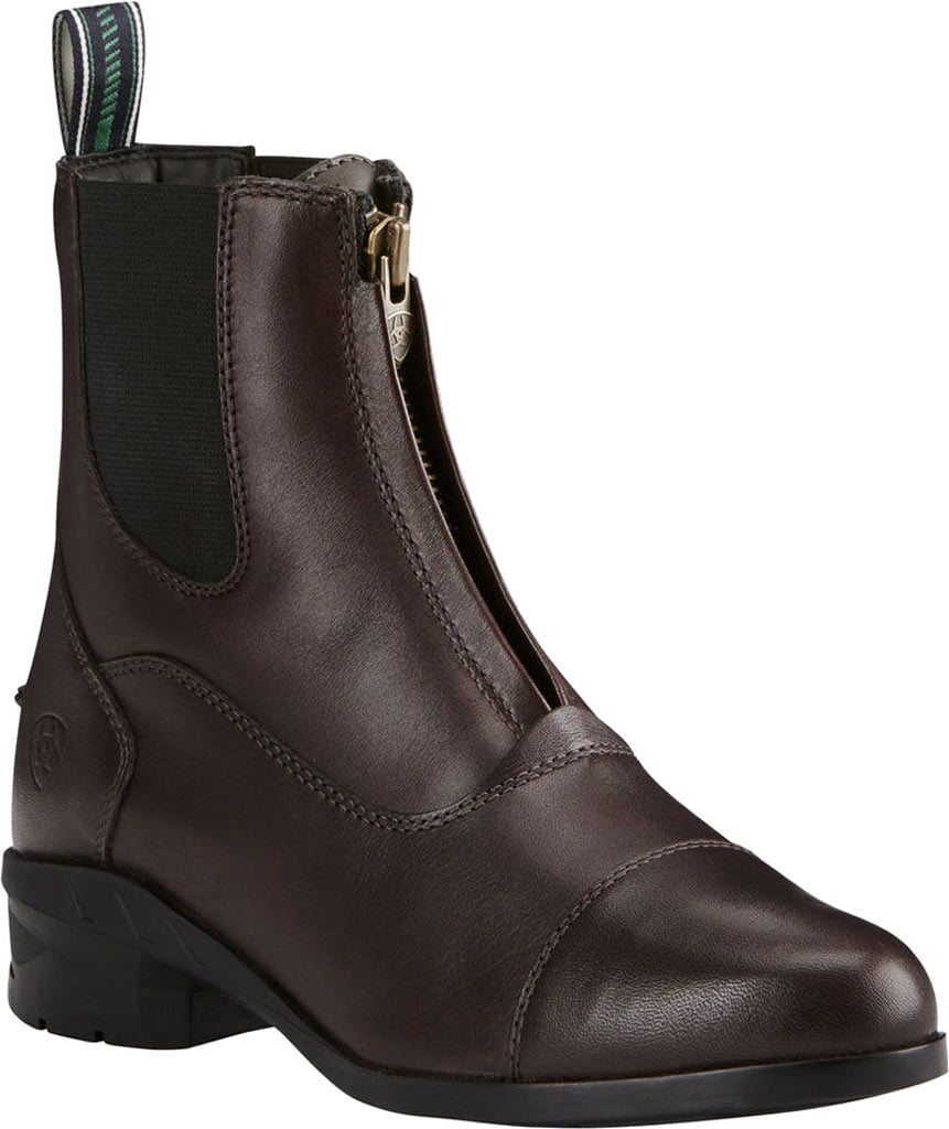 Ladies Leather Short Yard/Jodphur/Paddock Boot Black 3 4 5 6 7 8 