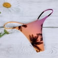 thumbnail image 2 of Gibobby Braguitas Slim Fit Bragas con estampado de mujer, Tanga, estilo playero, lencería Sexy, Tanga, calzoncillos con espalda en T, bragas cómodas suaves de tiro bajo(Anaranjado， S), 2 of 4