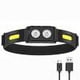 thumbnail image 1 of Lámpara De Cabeza Linterna frontal de 300 lúmenes, lámpara de cabeza inteligente con luz de 4 engranajes para acampar, correr y caminar Likrtyny Para estrenar, 1 of 7