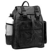 Motorcycle Bags - Luggage Set - All genuine Leather - Fits Any US Bike - Extra Storage Pockets Featuring Rugged Stitching - Set of 9 Pieces