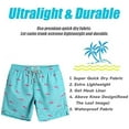 thumbnail image 3 of Mens Casual Drawstring Tie Dye Summer Shorts Workout Sweat Runing Beach Shorts for Men, 3 of 5