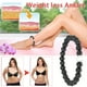 thumbnail image 3 of Tobillera negra antihinchazón para hombres y mujeres. 1 unidad. Tobillera con protección energética de chakras. Pulsera de cuentas para regalo., 3 of 3