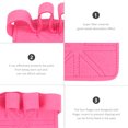 thumbnail image 4 of 1 par de almohadillas de agarre de pesas de levantamiento de fitness Protectores de palma de ejercicios, 4 of 7