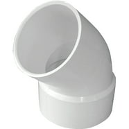 IPEX 192245 Pipe Elbow with 2 in Low Heel Inlet, 3 in, Hub, 90 deg ...