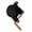 Black, variant on HannLk Controller ThumbStick Repair For NS Handheld Game Console 3D Analog Joystick