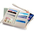 thumbnail image 3 of Women's Luxury RFID Blocking Bifold Wallet | Multi Card Case Purse With Zipper Pocket, 3 of 6