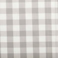 thumbnail image 5 of VHC Brands Annie Buffalo Check Farmhouse 84"x50" Panel Grey Rod Pocket Room Darkening Cotton Tie Back(s) Window Curtains, 5 of 6