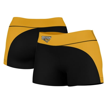 

Women s Black/Gold Towson Tigers Curve Side Shorties