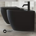 thumbnail image 4 of St. Tropez Floor Mount Classic Bidet in Matte Black, 4 of 13