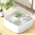 thumbnail image 4 of Turtle feeding tank square and simple household with filter sun drying platform, 4 of 5