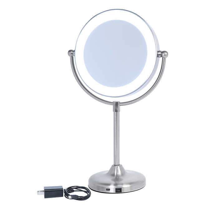 Feit Electric Rechargeable Led Vanity Mirror Walmart Com Walmart Com