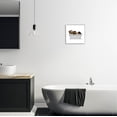 thumbnail image 2 of Stupell Industries Bathroom Wildlife Bear in Tub Graphic Art White Framed Art Print Wall Art, Design by Annalisa Latella, 2 of 7