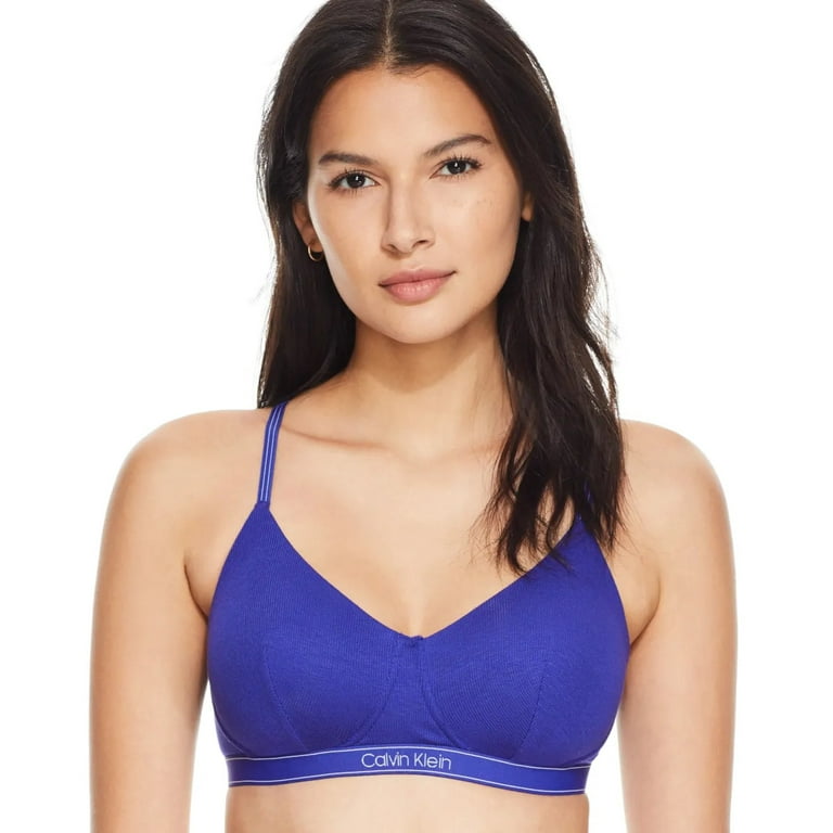 NEW Calvin Klein Ribbed Seamless Bralette Lightly Lined Underwire