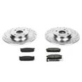 thumbnail image 3 of PowerStop Rear Z23 Evolution Sport Carbon-Fiber Ceramic Brake Pad and Drilled & Slotted Rotor Kit Fits: MAZDA Select Models K5267, 3 of 10