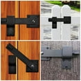 Gong 1 Set Barn Door Latch 180 Degree Screen Door Lock And Latch