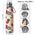 thumbnail image 3 of Christmas 29oz Stainless Steel Insulated Thermos with Tea Filter, 360° Printed Travel Bottle, Leakproof BPA-Free Flask with Anti-Slip Base, 304 Inner & 201 Outer, Vacuum Cup, 3 of 6