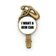 thumbnail image 1 of Quiero un coche nuevo Broche broche broche broche Metal retro, 1 of 3