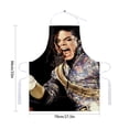thumbnail image 2 of MICHAEL JACKSON delantal temático para cocinar, esencial para el hogar, delantal de barbacoa/bufanda de cocina con bolsillos para hombres y mujeres, regalo para el hogar, 2 of 6