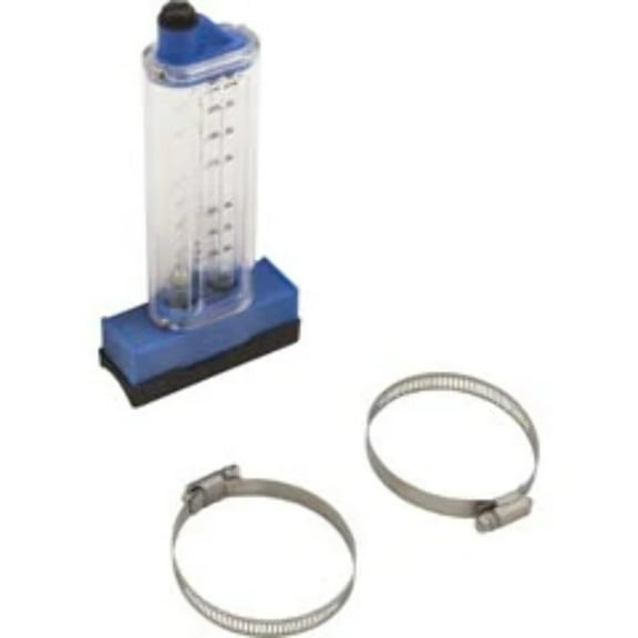 Rola Chem 570341T Flowmeter, Rola-Chem Top Mount, 1-1/2 PVC, 25-60 GPM