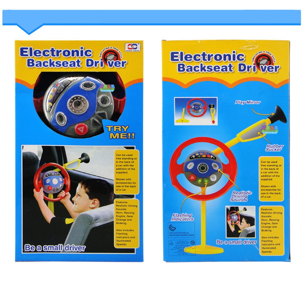 KTTECTOA Children Electronic Backseat Driver Car Seat Steering