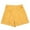 Yellow, variant on Mrat Ladies Athletic Pants Women's Solid Cotton Wrinkled Thin Wide Leg High Waist Loose Casual Shorts Half Short Comfy Baggy Short S-196 Yellow L