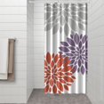 thumbnail image 3 of Artistic Boho Retro Shower Curtain 36x72 Inches Quick-Dry Polyester Curtain with Plastic Hooks Tribal Rustic Ethnic Style, 3 of 5