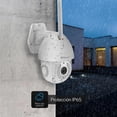thumbnail image 3 of 2 Cámaras de seguridad Wi-Fi* / Ethernet 4 MPx robotizadas con seguidor de movimiento. 1 Exterior |, 3 of 9