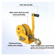 thumbnail image 3 of Self-locking Hand Winch Heavy Duty Steel Wire Rope Lifting Tool Traction Machine Hand Crank Winch Household Hoisting Tools, 3 of 7