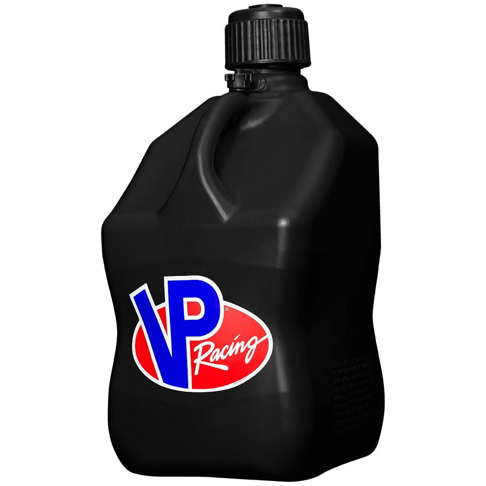 VP Racing Fuels Motorsport Container Jug With Filler Hose - 5 gal, Blue — Home & Garage Storage, Stackable Design