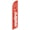 Orange, variant on Cobb Promo Advertising Feather Flag 12ft for Metro PCS Orange - Replacement Flag Only Without Poleset