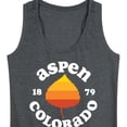 thumbnail image 3 of Instant Message - Aspen Colorado 1879 - Women's Racerback Tank Top, 3 of 6