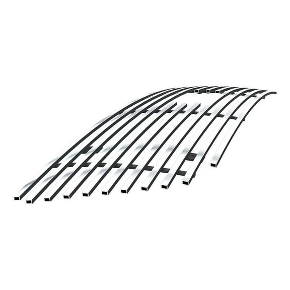 APS Compatible with Ford F-150 1999-2003 Harley Davidson Lightning Bar Style with Logo Show Main Upper Stainless Steel Chrome Billet Grille Grill Insert F65723A