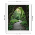 thumbnail image 2 of Paint By Numbers Kit for Adults Beginner - DIY Forest Pathway Through Arched Trees Canvas Painting Kits for Adults, Frameless Paint By Number for Adults for Home Wall Decor 16x20 Inch, 2 of 7