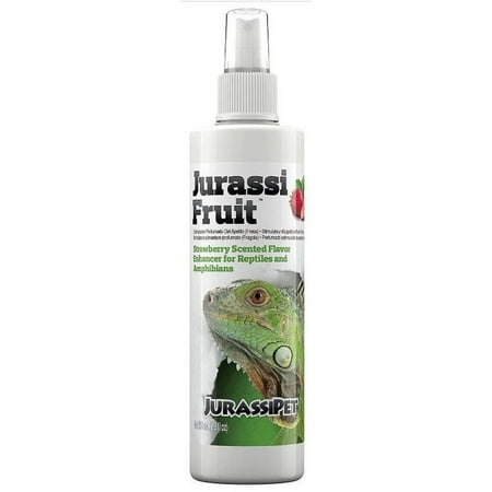 JurassiPet JurassiGaurad All Natural Strawberry Scented Flavor Enhancer for Reptiles and Amphibians 8.5 oz (4 Pack)
