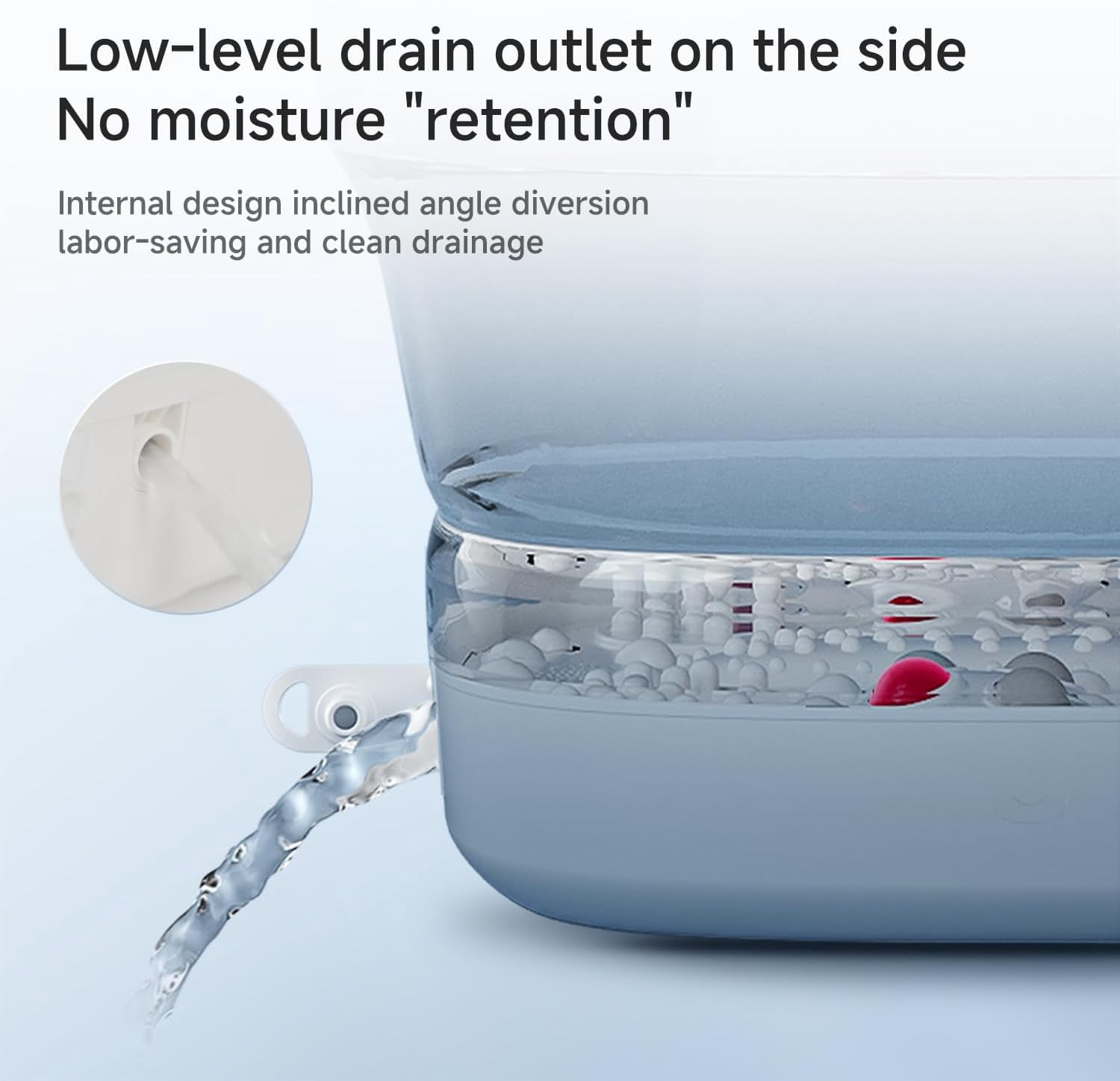Collapsible Foot Spa Massage with Water and Electricity Separation System, Foot Bath with Three Level Temperature Control, Bubble, Remote, Red Light, Timer, and Four Set Electric Massage Balls