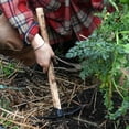 thumbnail image 7 of Kings County Tools 18” Garden Hoe & Cultivator – Dual-Sided Hand Tiller Tool with Wood Handle, 7 of 7