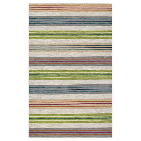 Couristan Cottages 2' x 3' Rectangle Area Rugs in Multi/Sand 51253297020030T