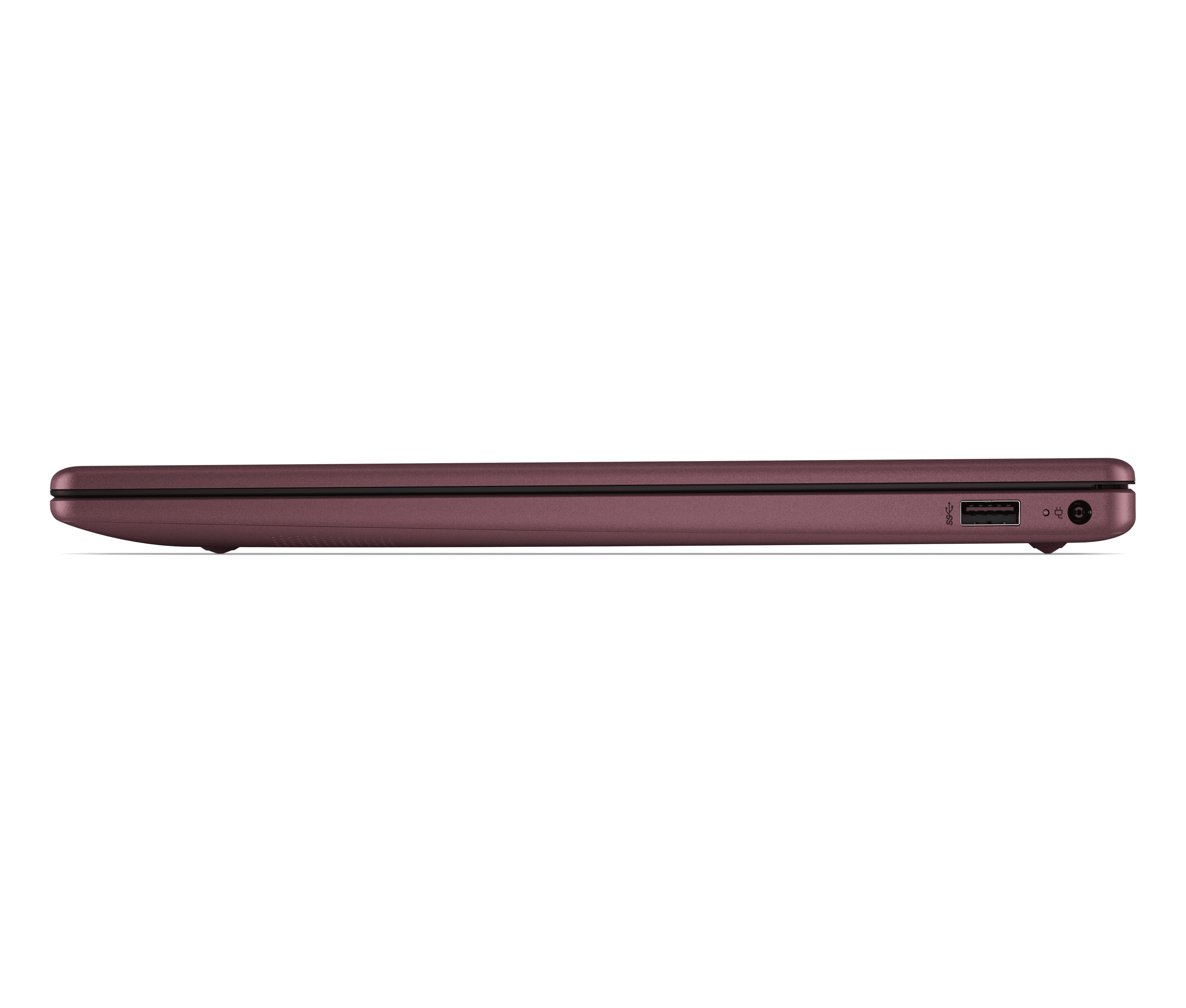 HP 15.6 inch HD Windows 11 Laptop Intel Processor N200 4GB RAM 128GB UFS Glimmer Garnet