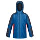 thumbnail image 1 of Regatta - Chaqueta Impermeable Rayz para Niños/Niñas (Azul Imperial, Gris India), 1 of 4