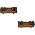 thumbnail image 1 of EIGTHTAIL 2 Count Wine Barrel Planter Half Solid Wood Flowerpot, 1 of 8
