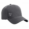 thumbnail image 5 of Migroa Womens Baseball Caps Cute Heart Dad Hat Adjustable Unisex Cap for Workout Outdoor Walk And Everyday Wear Dark Gray One Size, 5 of 5