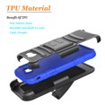 thumbnail image 5 of Samsung Galaxy J7 Prime Case, Galaxy J7V Case, Dual Layers And Kickstand Bundled with [Premium Protector] Hybird Shockproof And Circlemalls Stylus (Blue), 5 of 7