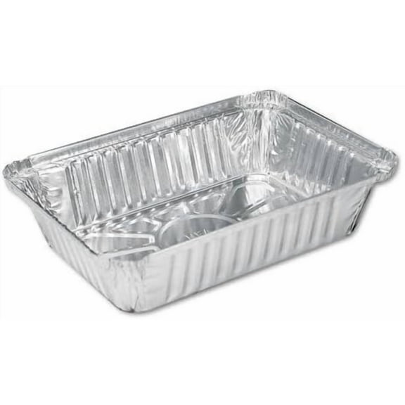 HFA 2062-30-500 36 Oz. Oblong Aluminum Food Pan - 500 / CS