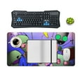 thumbnail image 4 of Alien Invader Zim Mouse Pad Extended Gaming No-sliped Large Desk Mat Stitched Edge Keyboard Mat Mousepad, 4 of 7