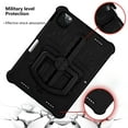 thumbnail image 5 of KYJX Kids Case for iPad Pro 11 inch Case M5 2025/ M4 2024 with Shoulder Strap, Shockproof Handle Kickstand, Black, 5 of 7